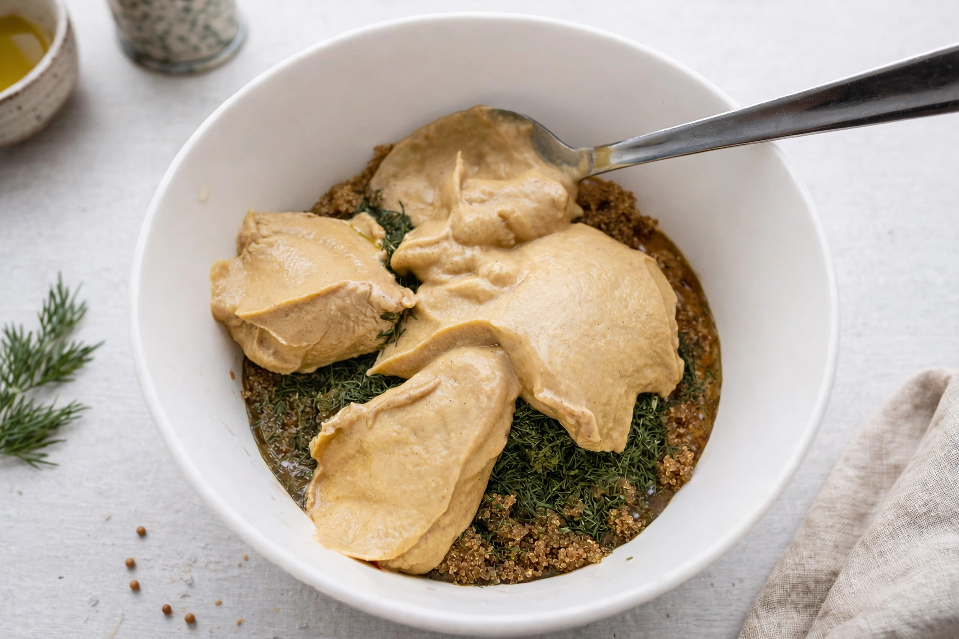 Trin billede for Server rævesaucen til røget laks, gravad laks eller peberrøget ørred.

Den gør sig også overraskende godt som dip til kartofler, men det fortæller vi ikke traditionerne. 🙂